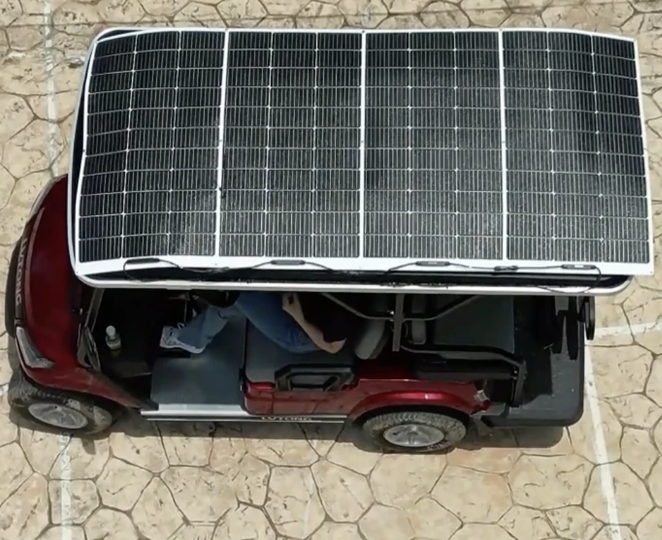 Solar charging for lithium golf cart batteries Solar charging for lithium golf cart batteries