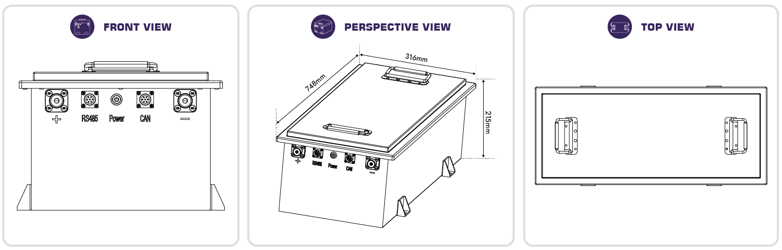 Sentinel G8 51.2V150Ah EVE Gotion Golf Cart Battery