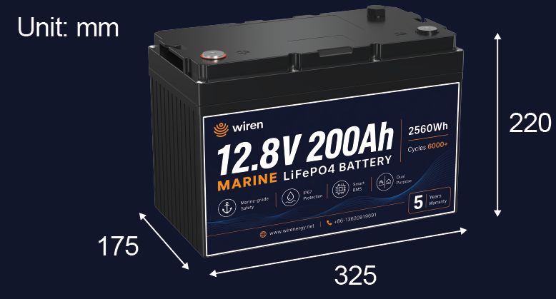 Triton 12200 Dual Purpose Marine Battery
