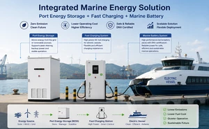 How Much Can an Electric Ferry Save with Solar, Port BESS and Fast Charging?