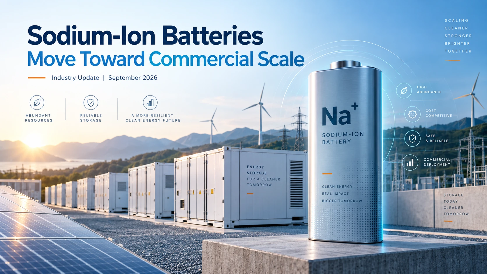 Sodium-Ion Batteries Move Toward Commercial Scale